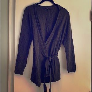 J. Crew wrap sweater